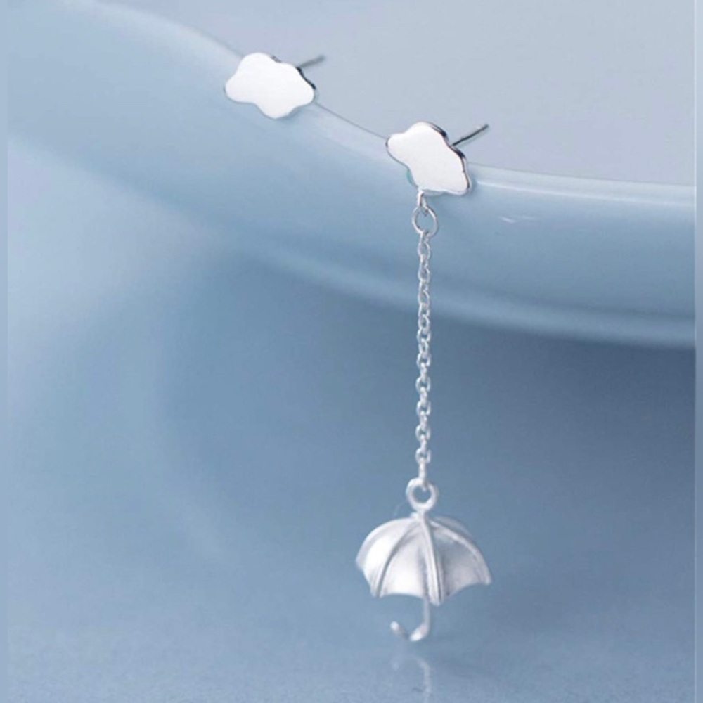 Saving for a Rainy Day Sterling Earrings